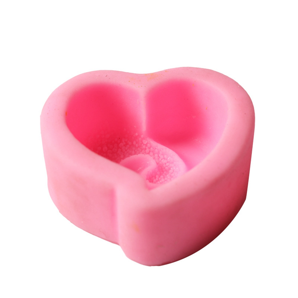 Spiralherz-kuchenform, Kekse, Schokolade, Fondant, Kerzen, Seife, Silikonform, Backform