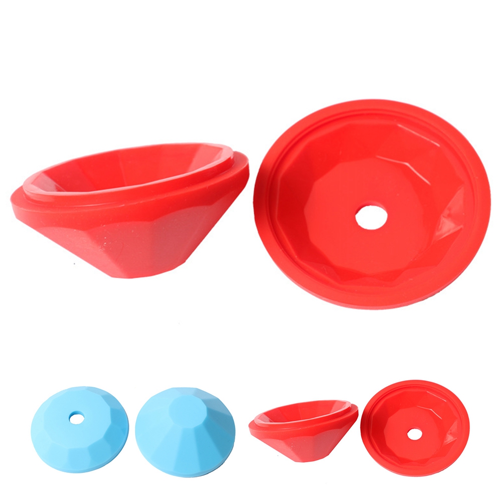 Silikon-kuchenform Mit 3d-diamantmuster Für Pudding, Desserts, Gebäck, Diy-formen Und Seifenherstellung
