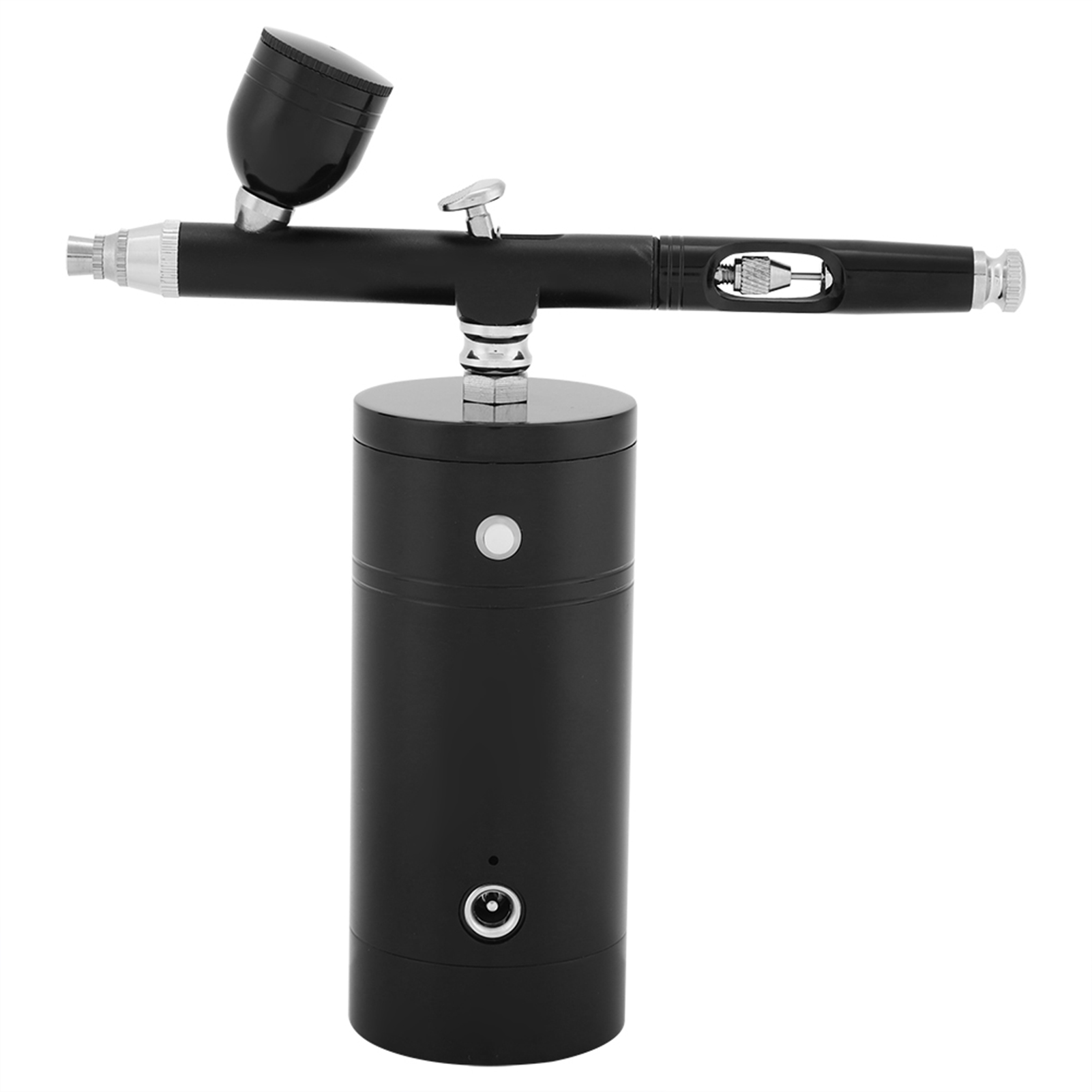 0,3-mm-mini-druckluftkompressor-spritzpistolen-set, Schwarz, Volumen 7 Cm³, Usb-netzteil, 8,4 V