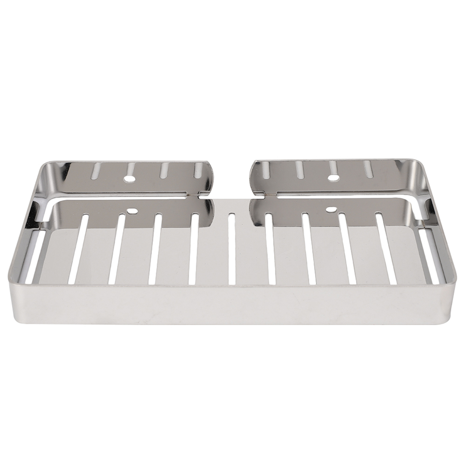 Wandmontierter Seifenhalter Aus Edelstahl Mit Abtropfschale Für Bad Und Küche (silber)