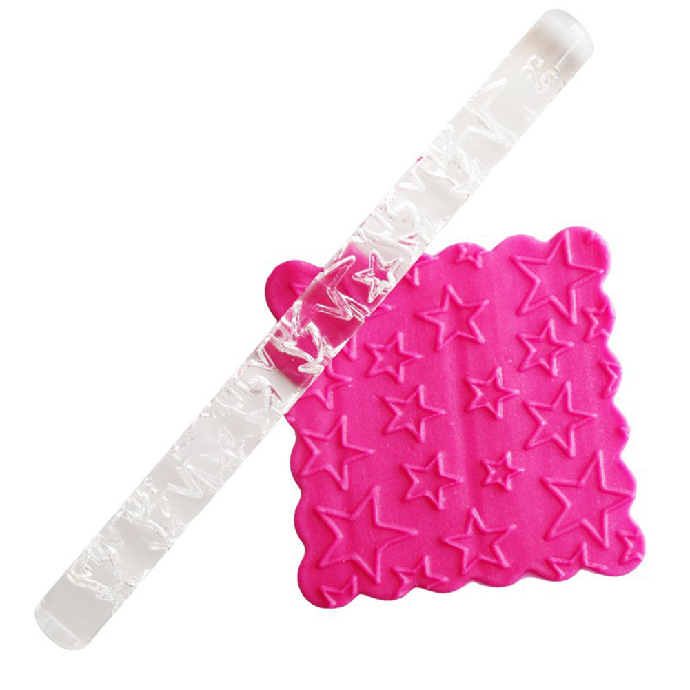 Hochwertiger Acryl-nudelholz, Gebäcknudelholz, Fondant- Und Modellierwachsroller, Diy-torten 01