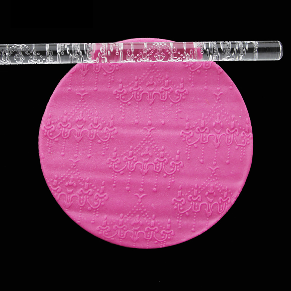 Hochwertiger Acryl-nudelholz, Teigroller, Fondant- Und Modellierwachsroller, Diy-kuchen 13