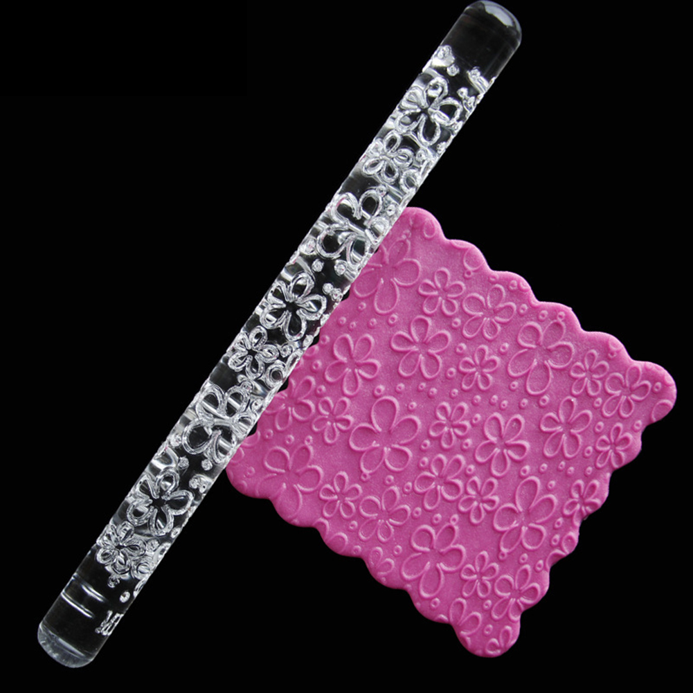 Hochwertiger Acryl-nudelholz, Gebäcknudelholz, Fondant- Und Modellierwachsroller, Diy-kuchen 05