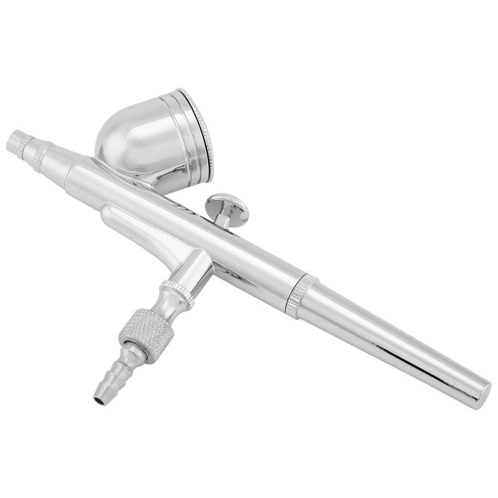 Schwerkraftzufuhr-doppelhub-airbrush-farbspritzpistolen-set 7cc Für Spielzeug Und Nagelpflege (0,3 Mm)