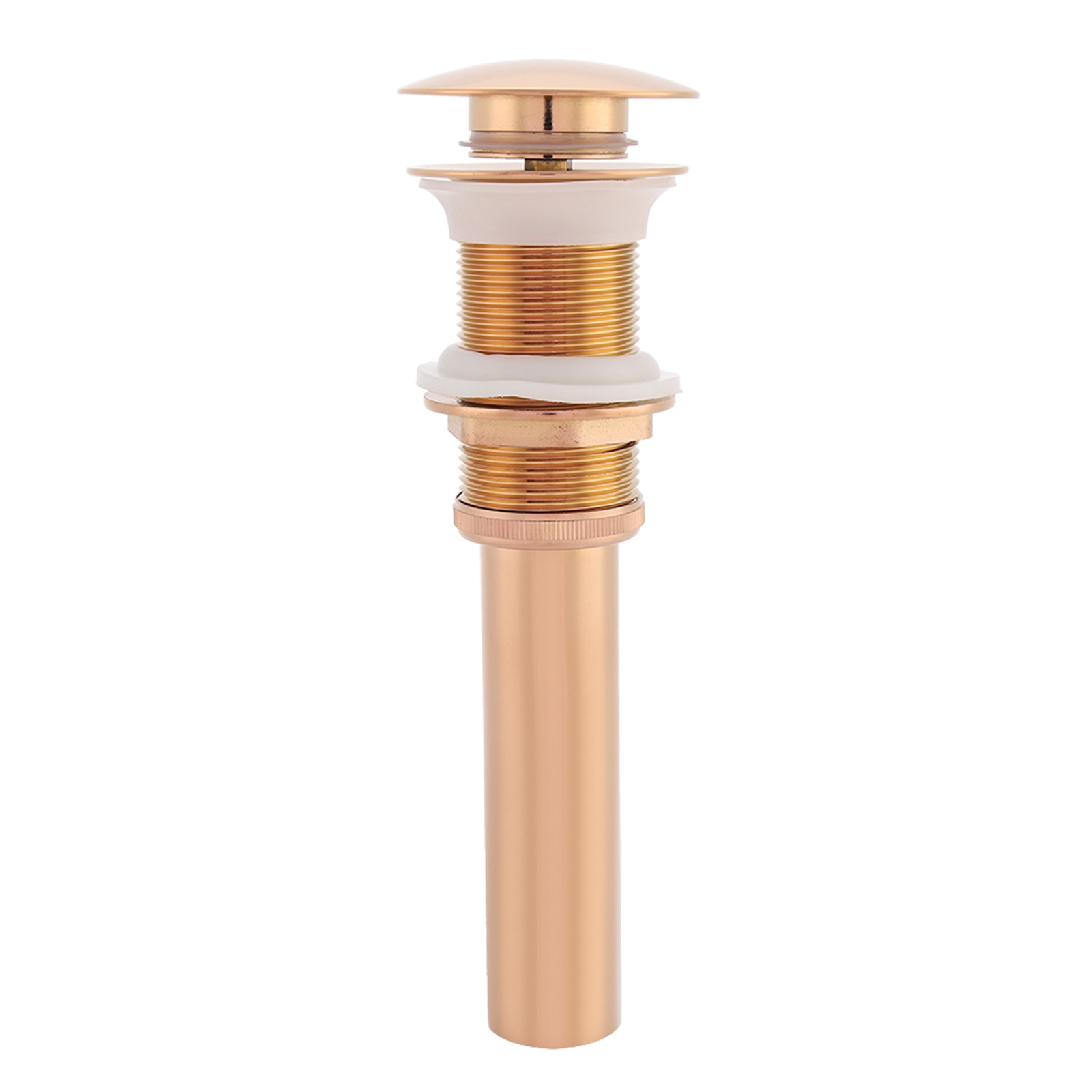 G1 1/4" Messing-spülbeckenablaufanschluss Ohne Überlauf (roségold)