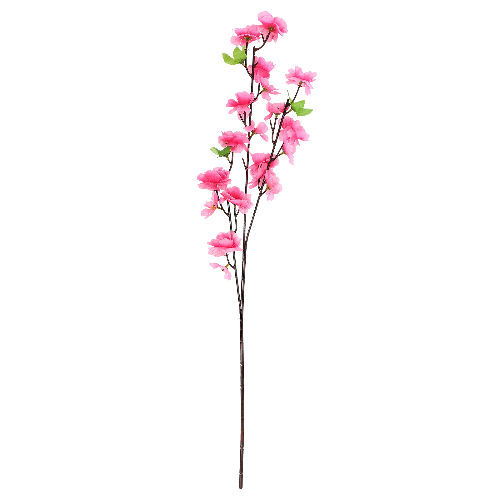 Künstlicher Pfirsichblütenzweig (65 Cm), Künstliche Pfirsichblüten, Zweigstiel Für Diy-garten, Zuhause Und Partys Im Frühling, Rosa