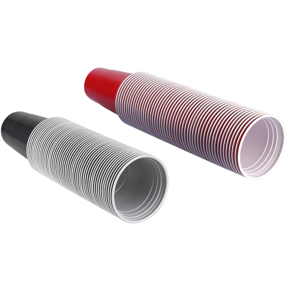 Beer-pong-set, Beer-pong-trinkspielset, Beer-pong-krüge (50 Rote Krüge, 50 Schwarze Krüge)