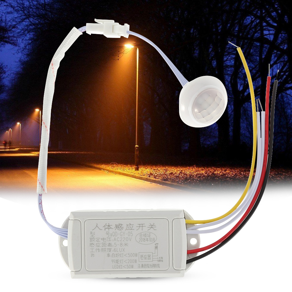 220-v-mini-dimmerschalter Mit Infrarotsensor Zur Bewegungserkennung Von Lampen