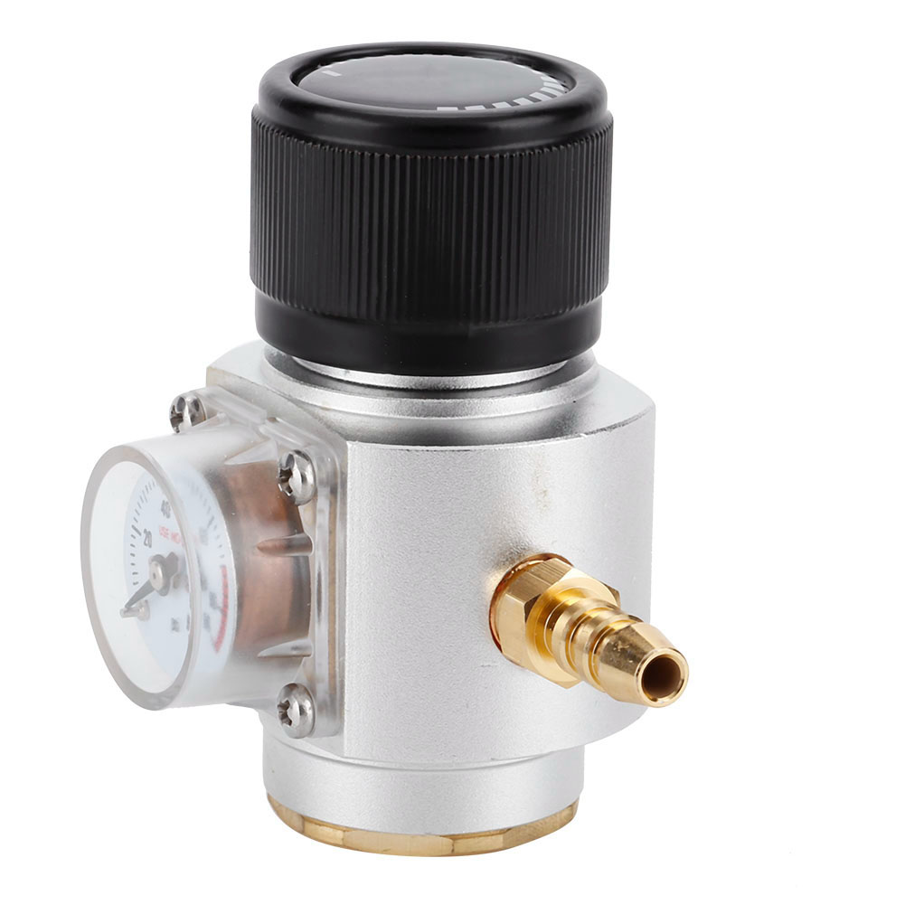 Co2-mini-gasregler T21 4 Soda-druckmanometer-leitungen Co2-füllset 0-90 Psi (für Europäische Modelle)