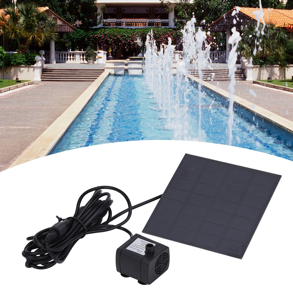 1,4-w-miniatur-solarpumpe Ohne Bürsten Für Aquarien, Springbrunnen Und Teiche