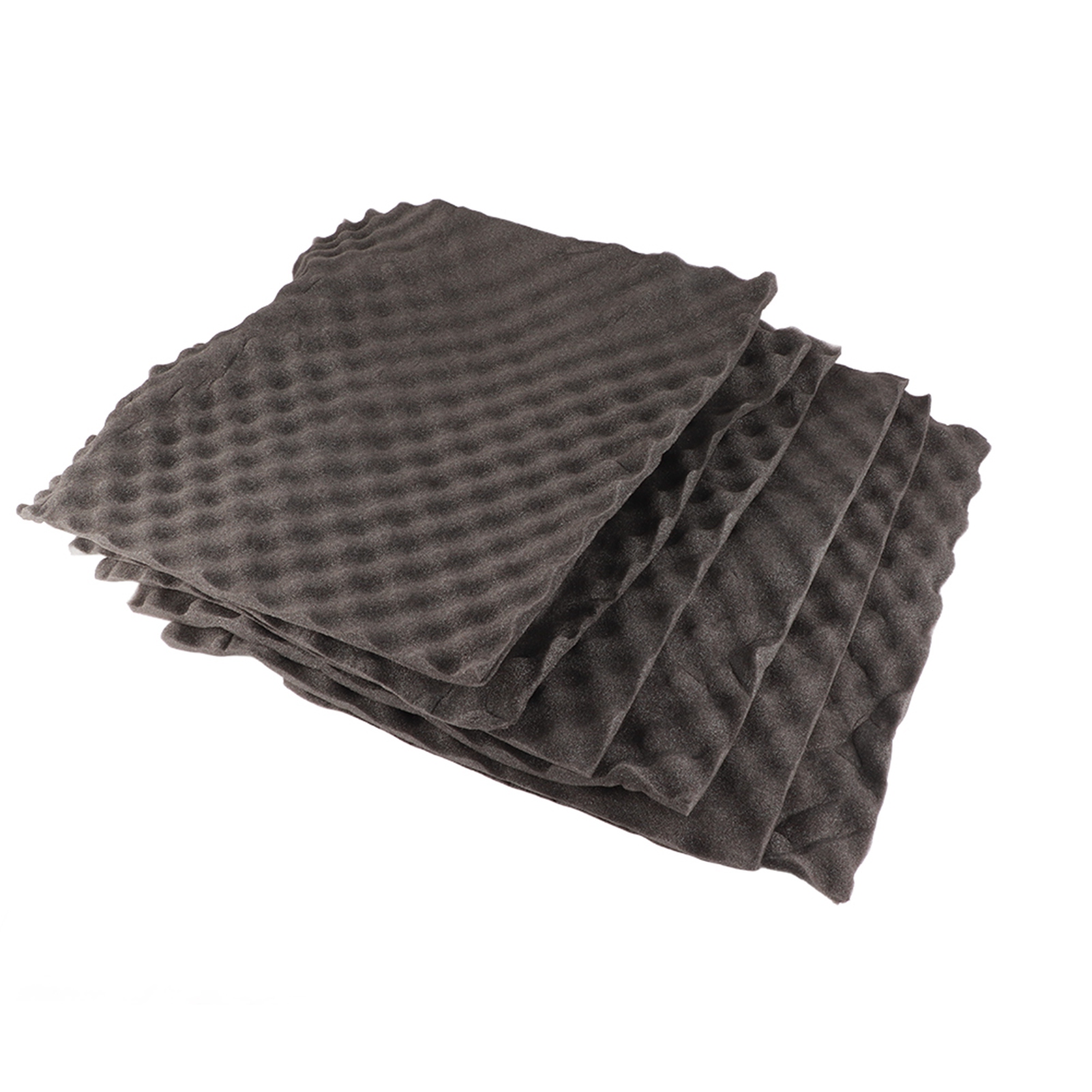Akustikpaneele Studio Schaumstoffkeile Schallabsorbierende Akustikwandpaneele (schwarz, 6er-pack)