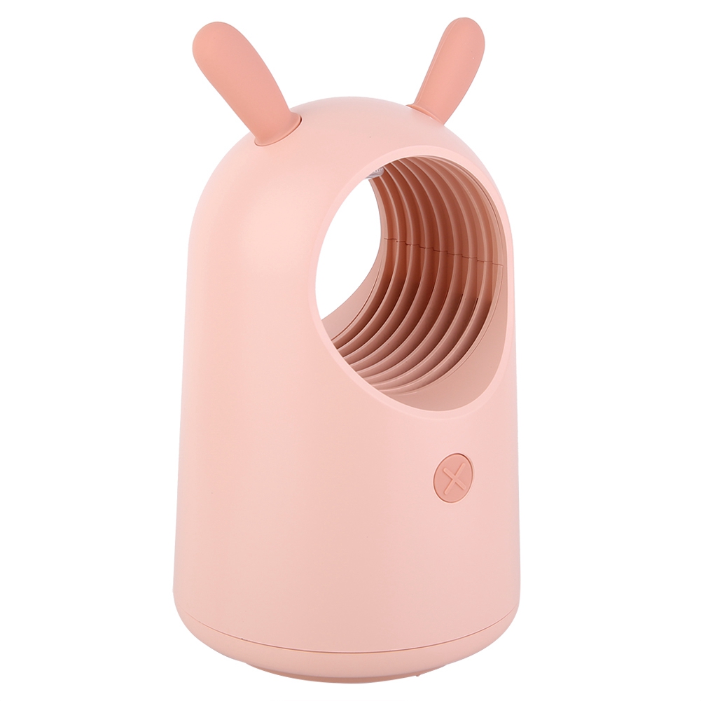 Usb-mückenvernichter Mit Led-licht Für Den Innenbereich, Insektenfalle Mit Fliegen- Und Käferlicht (pink)