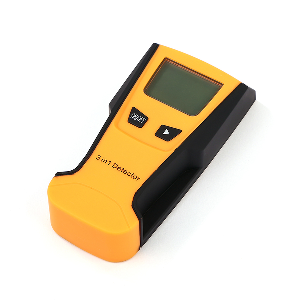 3-in-1-metalldetektor: Findet Metall, Holzständer, Stromführende Leitungen, Wandscanner, Verteilerdosenfinder