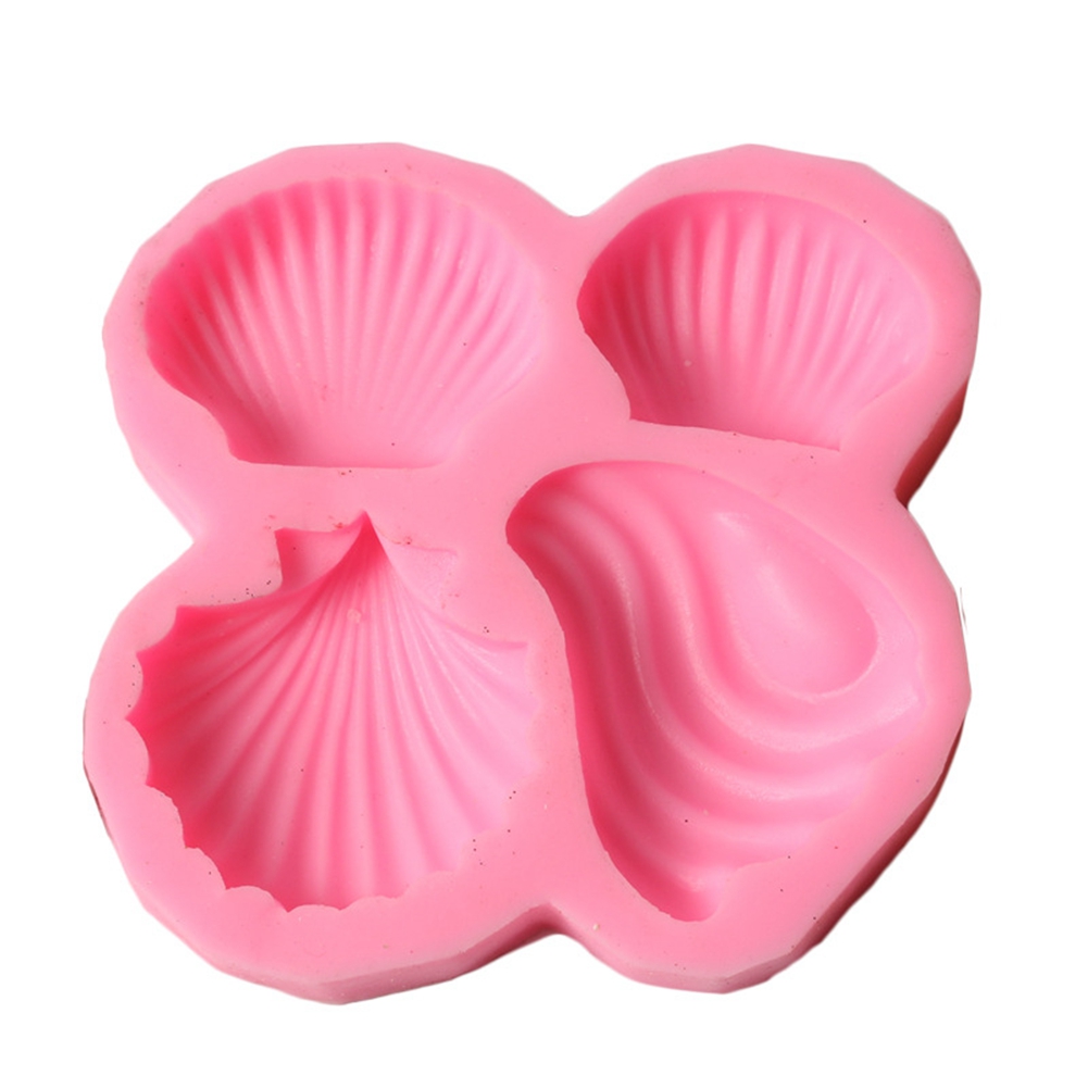Silikonform Mit Muschelmuster Für Diy-projekte, Fondantdekorationen, Kuchen, Backwaren Und Seifenherstellung