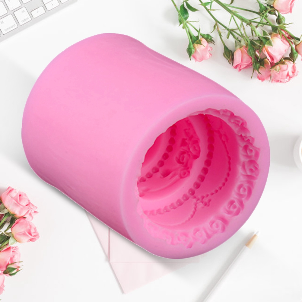 Dekorative Silikonform Zur Herstellung Von Pudding, Fondant, Kuchen Und Seife