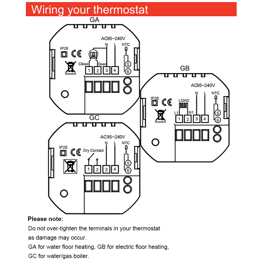 Intelligentes Thermostat Mit Wlan-funktion, Temperaturregler, App-steuerung, 16 A, Kompatibel Mit Alexa / Elektrische Fußbodenheizung Für Zuhause – Weiß