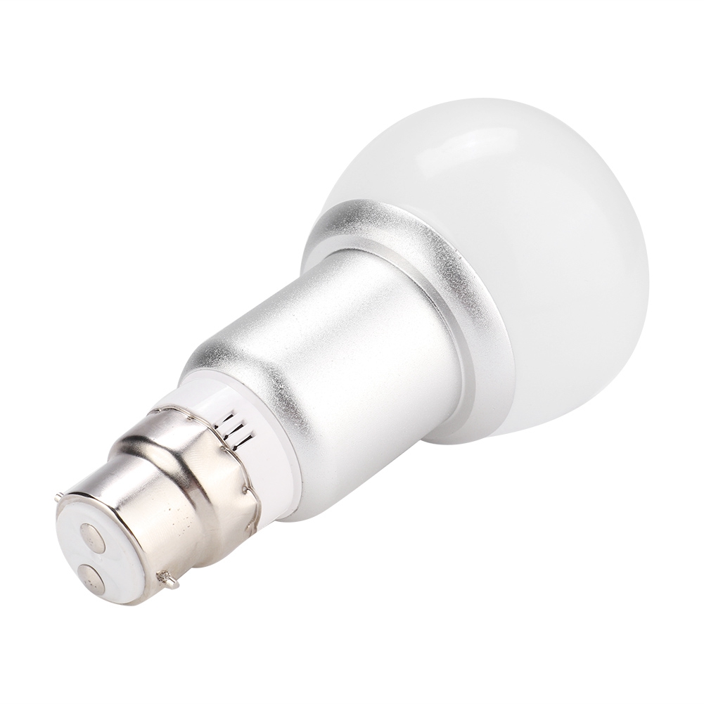 Rgb&w 7w Led Smart-mehrfarbenleuchte Mit Wlan-steuerung, Ac 85-265v (b22)