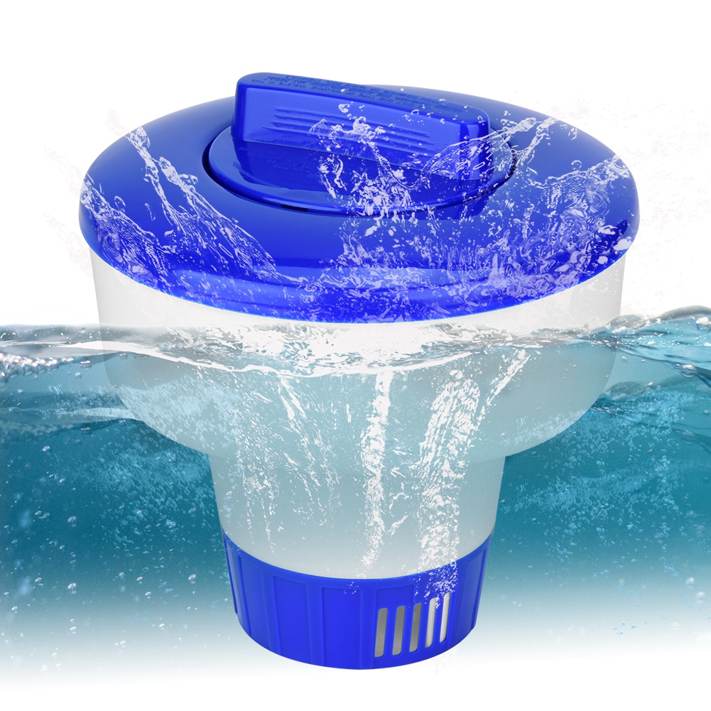 Schwimmender Chemikalienspender Für Schwimmbäder, Chlorspender, Tablettenhalter Für Whirlpools, Bromhalter
