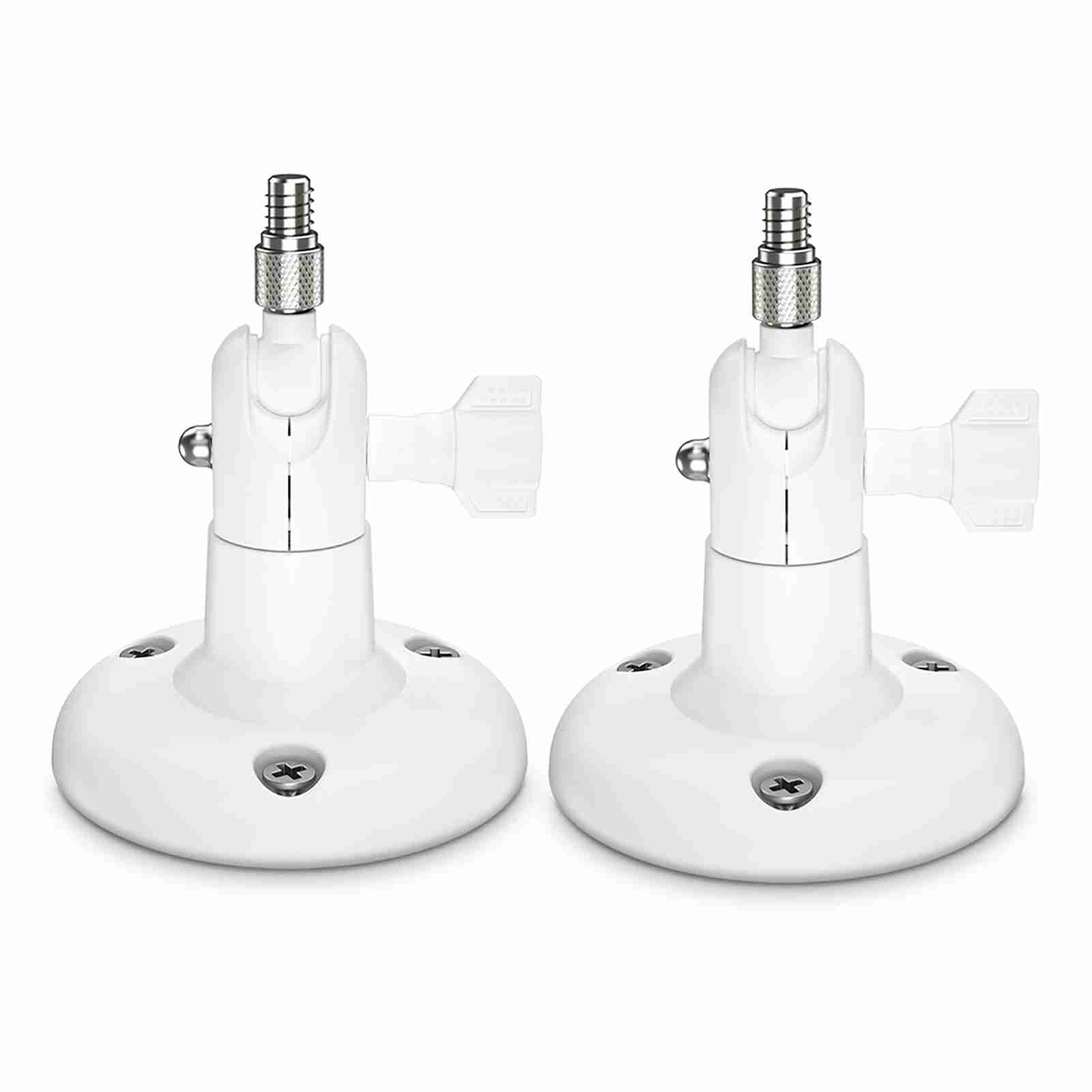 2 Verstellbare Wandhalterungen Für Arlo Hd/arlo Pro/arlo Pro2/arlo Go/arlo Ultra/wyze Cam Pan Heimkameras, Weiß, Für Den Innen- Und Außenbereich