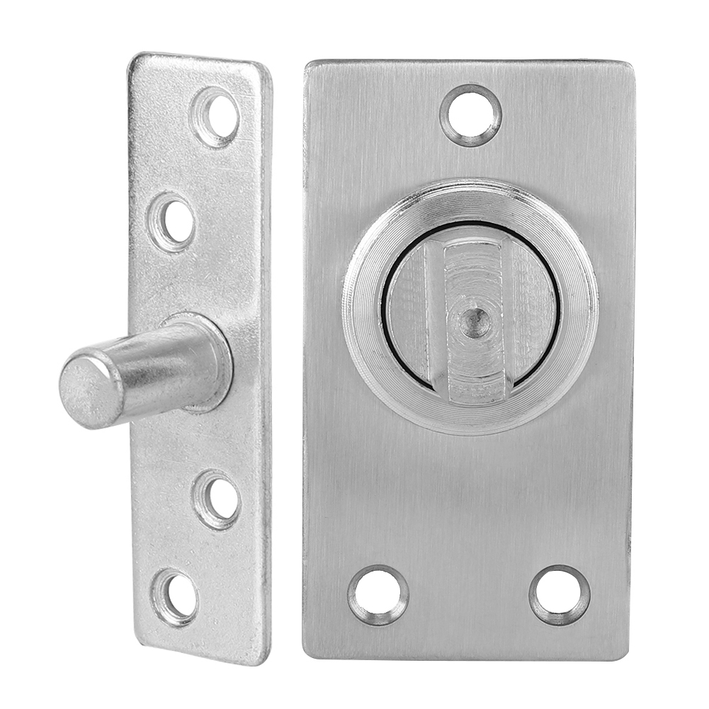 360°-drehscharnier Aus Edelstahl Und Aluminiumguss Für Drehtüren, Scharnierachse 90 X 50 Mm/90 X 30 Mm, Tragfähigkeit 180 Kg, 1 Set