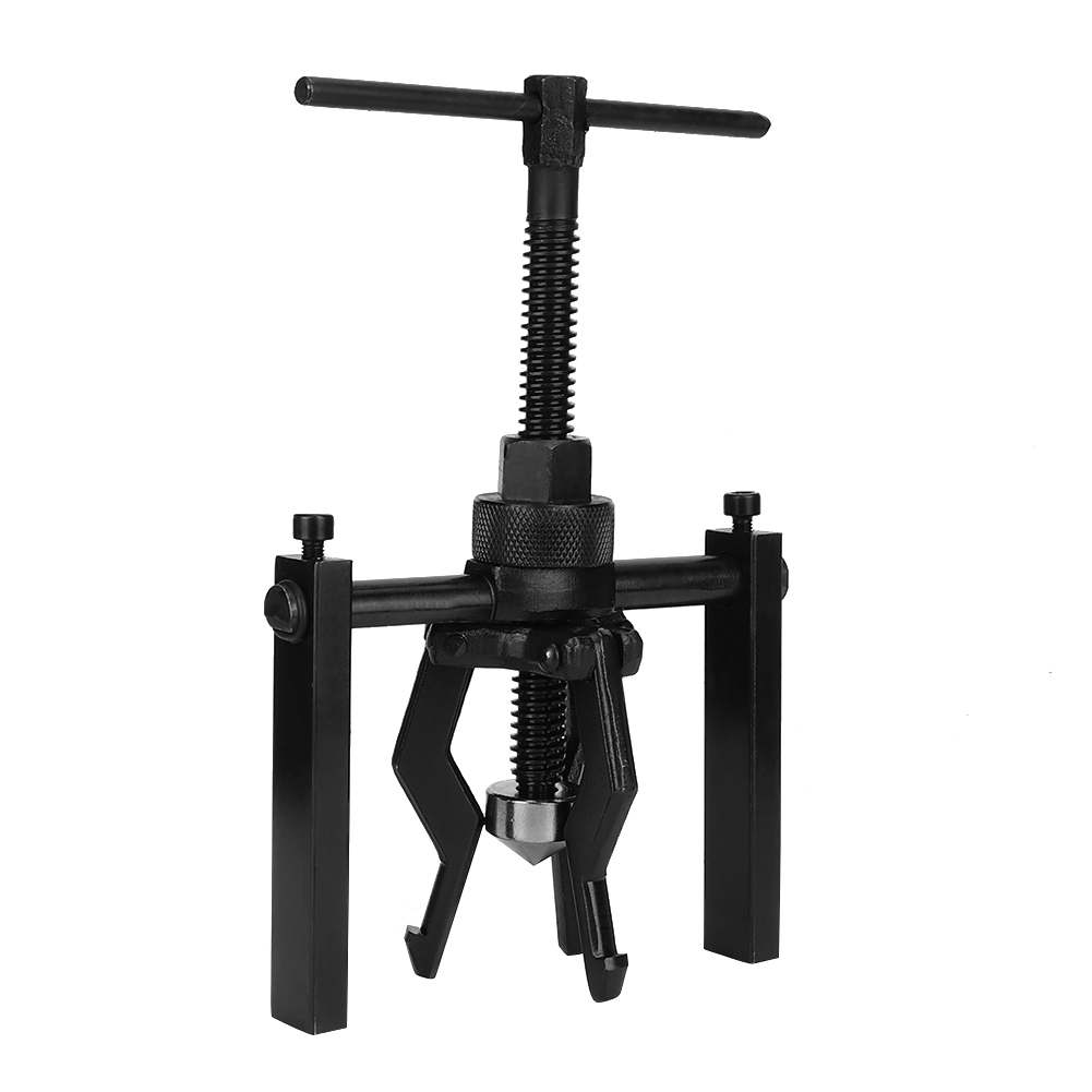 3-backen-radabzieher Für Motorrad, Fahrrad Und Auto, Kohlenstoffstahl, Schwarz, 220 Mm, 1-teiliges Set