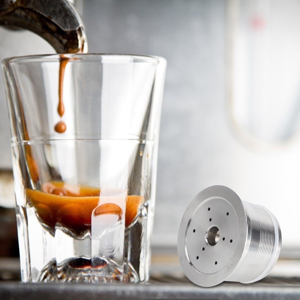 Wiederverwendbarer Edelstahl-kapselkaffeefilter, Kompatibel Mit Caffitaly, Wacaco Und Tchibo (45 X 33 X 28 Mm, 50 G).