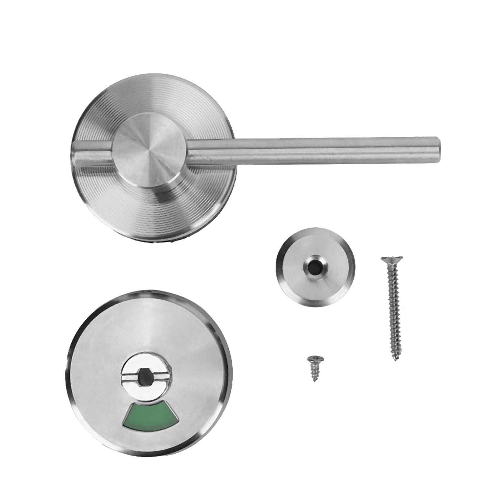 Belegt/frei-anzeigeschloss, Zink/edelstahl 304, Für Öffentliche Toiletten/waschbecken, 110 X 52 Mm, 1 Stück