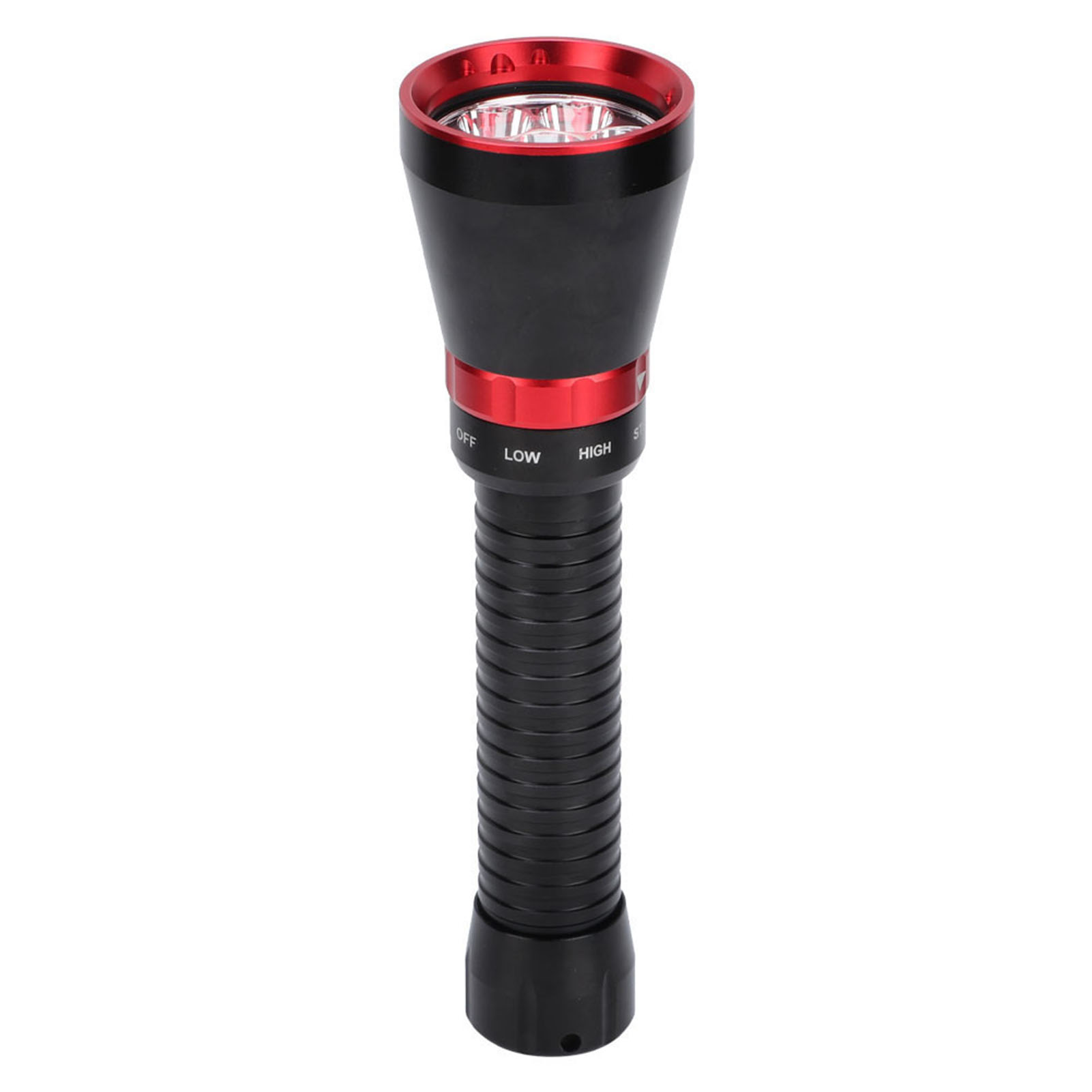 Wasserdichte Taucherlampe, 100 M Wasserdicht, 18000 Lumen, Hohe Helligkeit (rot)