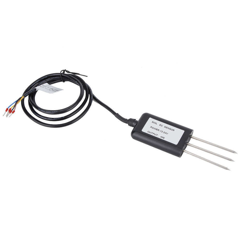Bodensensor Ec-wert, Feuchtigkeit, Temperatur, Wasserdicht (ip68), Edelstahl, Abs, 13,5 Cm, Sender/analysator, Dünger, Blumenerde