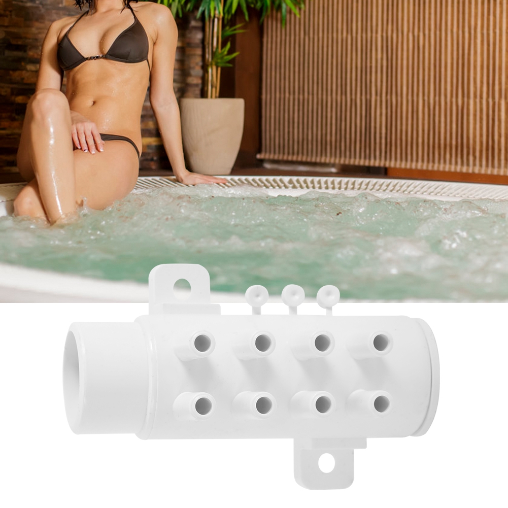 8-facher Pvc-rohrverteiler Für Whirlpool/spa, Bad-/spa-zubehör, 11,2 X 6 X 5,5 Cm