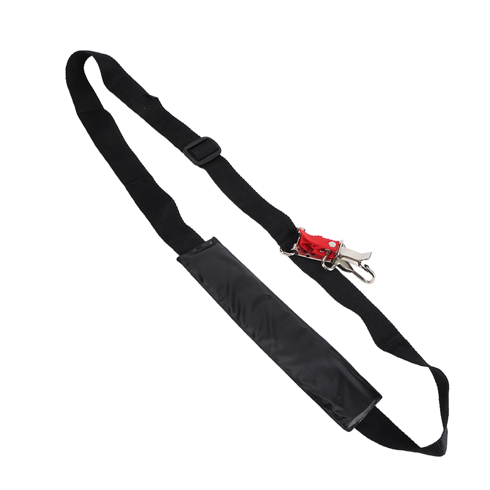 Einseitiger Tragegurt Für Freischneider/trimmer Mit Tragehaken, Schwarzes Nylon, 127 G, 1 Stück