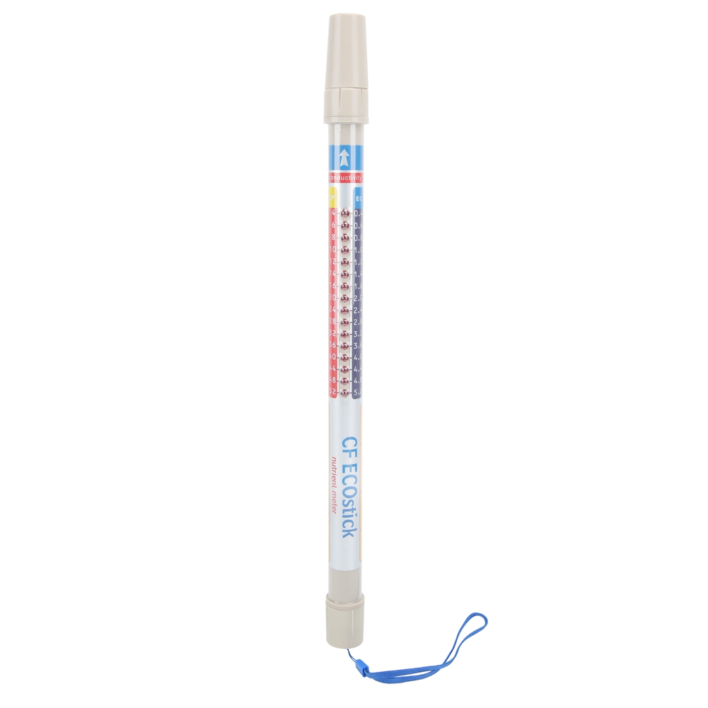 Tragbarer Wasserqualitätsprüfer In Stiftform, Leitfähigkeitsmessung (ec, Cf, Ppm) Für Hydrokultur, Aquarium Und Schwimmbad, Weiß/goldenes Abs-kunststoffgehäuse, 415 X 23 Mm, 1 Stück