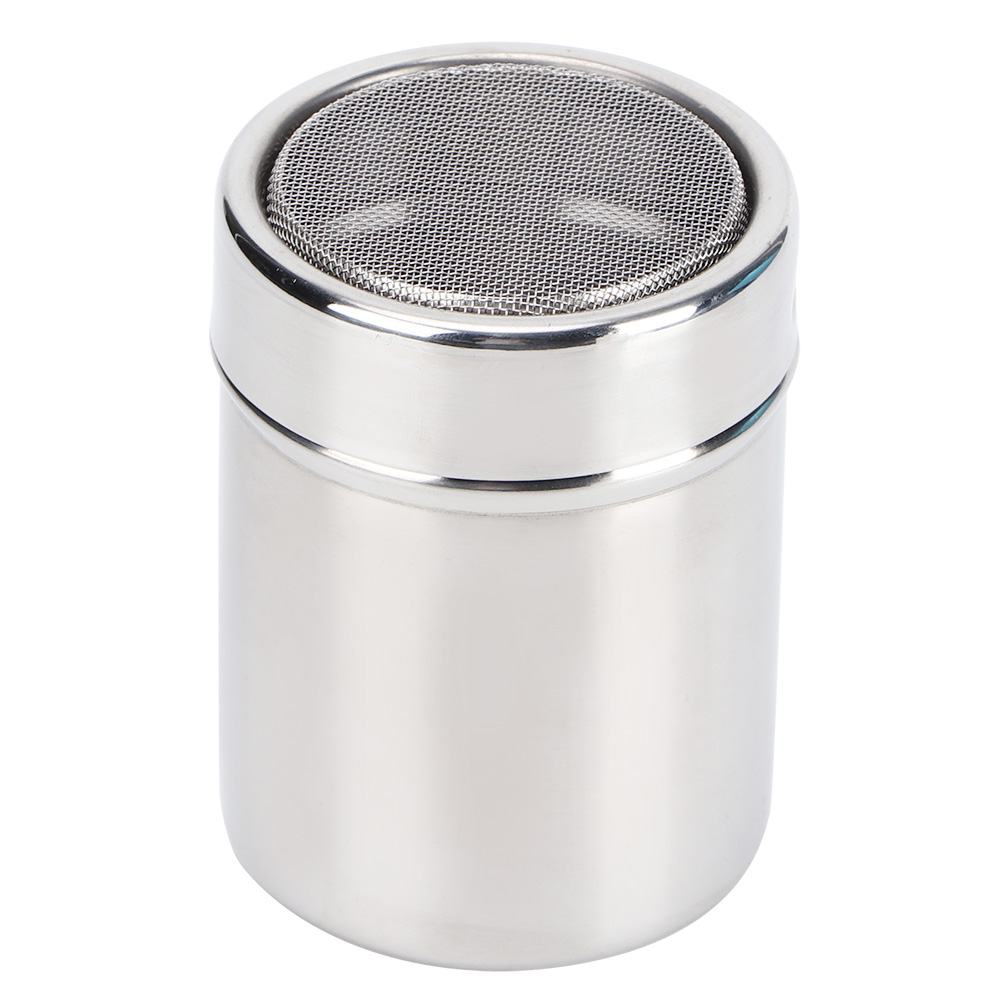 Gewürzglas Aus Edelstahl Mit Deckel, 6 X 8 Cm, 79 G, Für Zuhause, Grillen Und Camping, 1 Stück