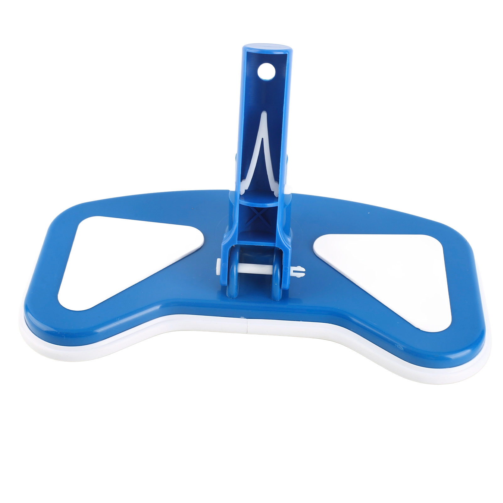 Gebogener, 29 Cm Langer, Blau-weißer Poolroboterkopf Aus Kunststoff Mit Griff, Poolreinigungszubehör, 2-teiliges Set