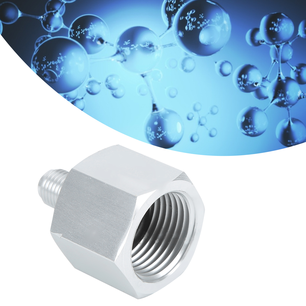 Aluminium-co2-regler-adapter Für Heimbrauen, 3/8" Auf W21,8, Mit Dichtung