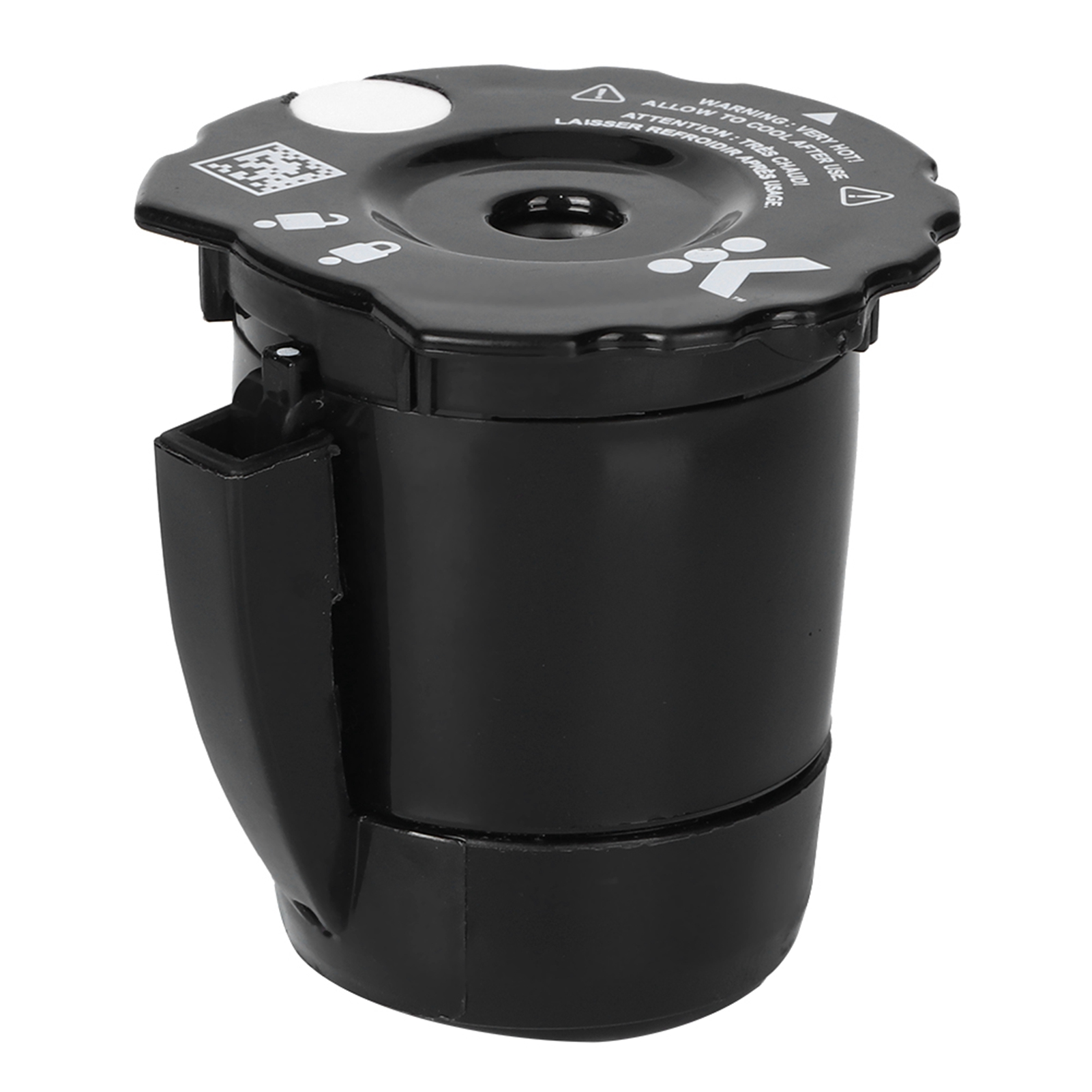 Wiederverwendbarer Kaffeefilter Für Keurig 2.0 K-cup My K-cup, Schwarz, Pp, 6,5 X 6 X 6,2 Cm, 37 G, 1 Stück, Zubehör Für Kaffeemaschinen