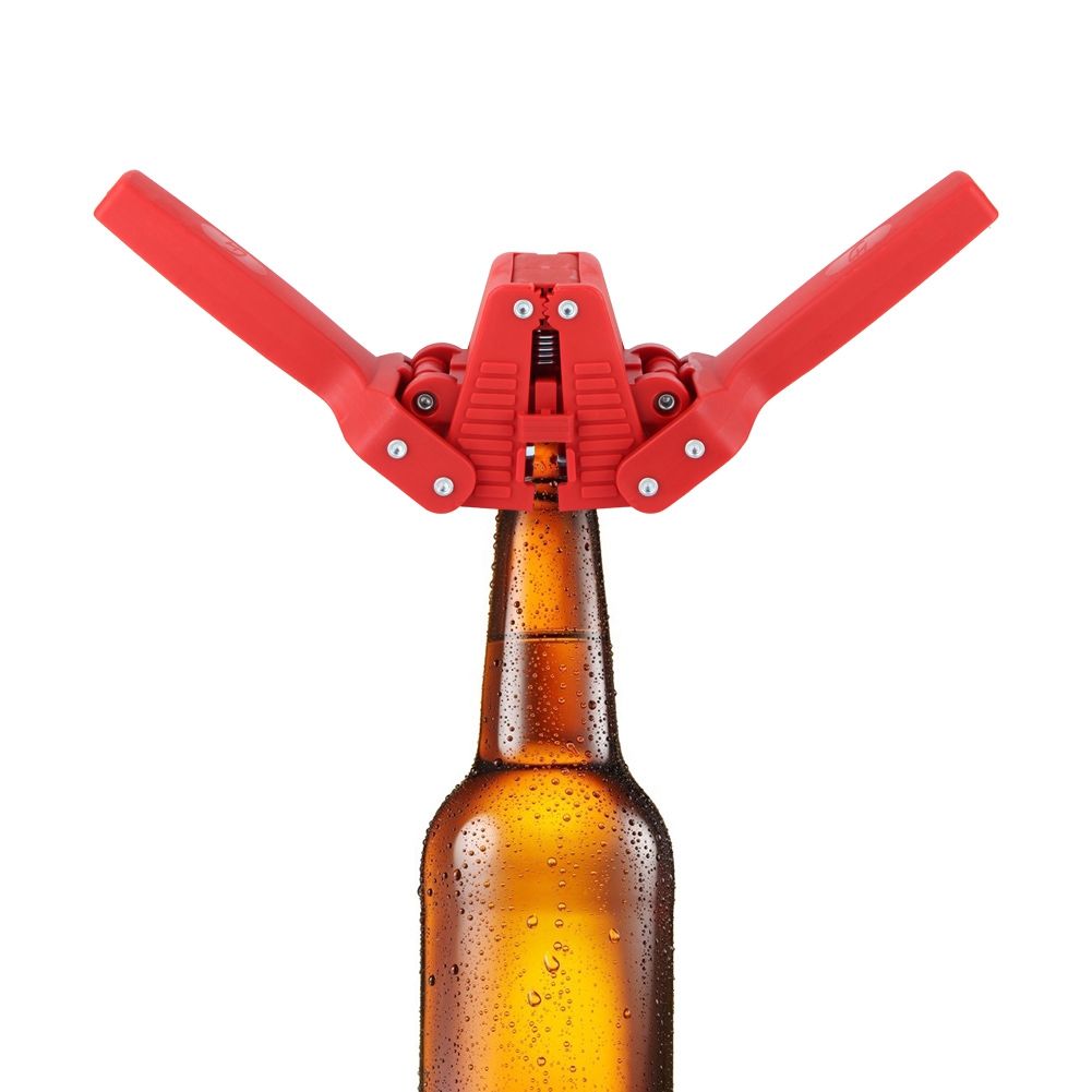 Roter, Manueller Flaschenverschließer Aus Kunststoff Für Bierflaschen, Heimbrauer-verschließer, 492 G, 1 Stück