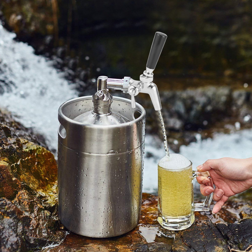 Verstellbarer Bierhahn Aus Kupfer Für Fässer, Zubehör Für Heimbrauer, Barausstattung
