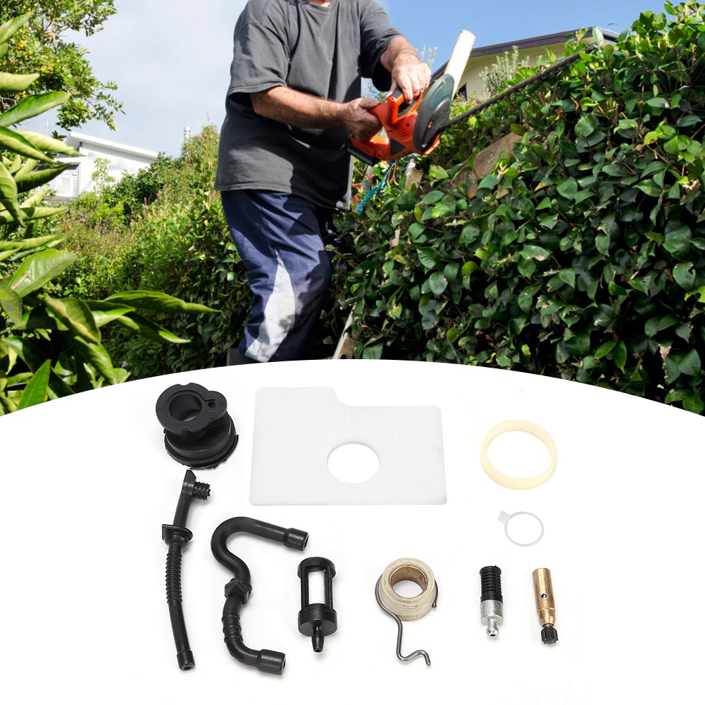 Gummi-kettensägen-zubehörset Für Stihl Ms170 Ms180 017 018: Kraftstofffilter, Kraftstoffleitung, Ölpumpe, 8-teilig