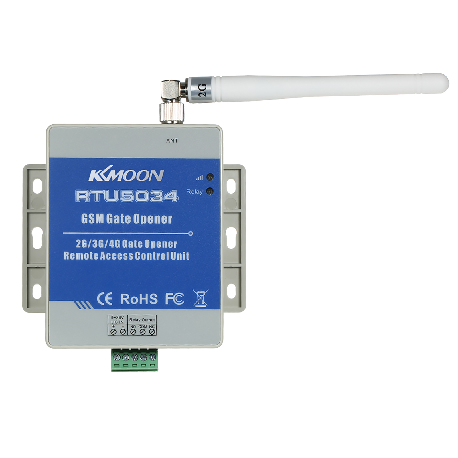 Kkmoon® Gsm-türöffner Mit Fernbedienung Und Relais, Kostenlose Anruf- Und Sms-steuerung, Unterstützt Die Frequenzbänder 850/900/1800/1900 Mhz