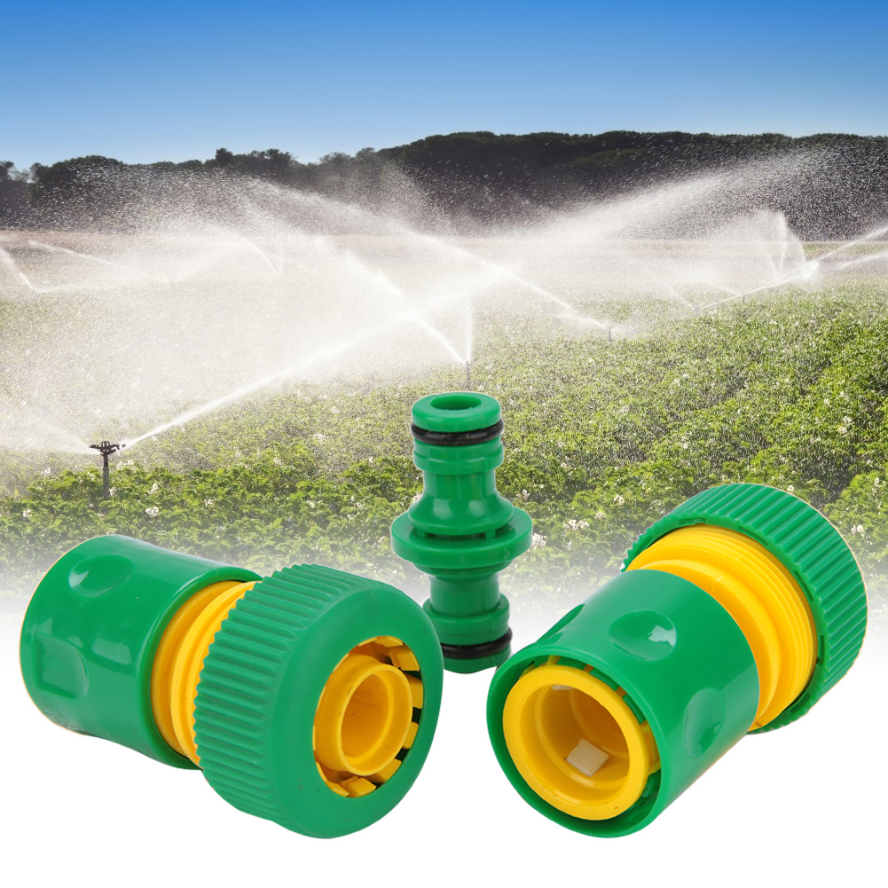 3-teiliges Set Aus 3/4-zoll-schlauch-schnellkupplungsadaptern Zur Reparatur Von Gartenschläuchen