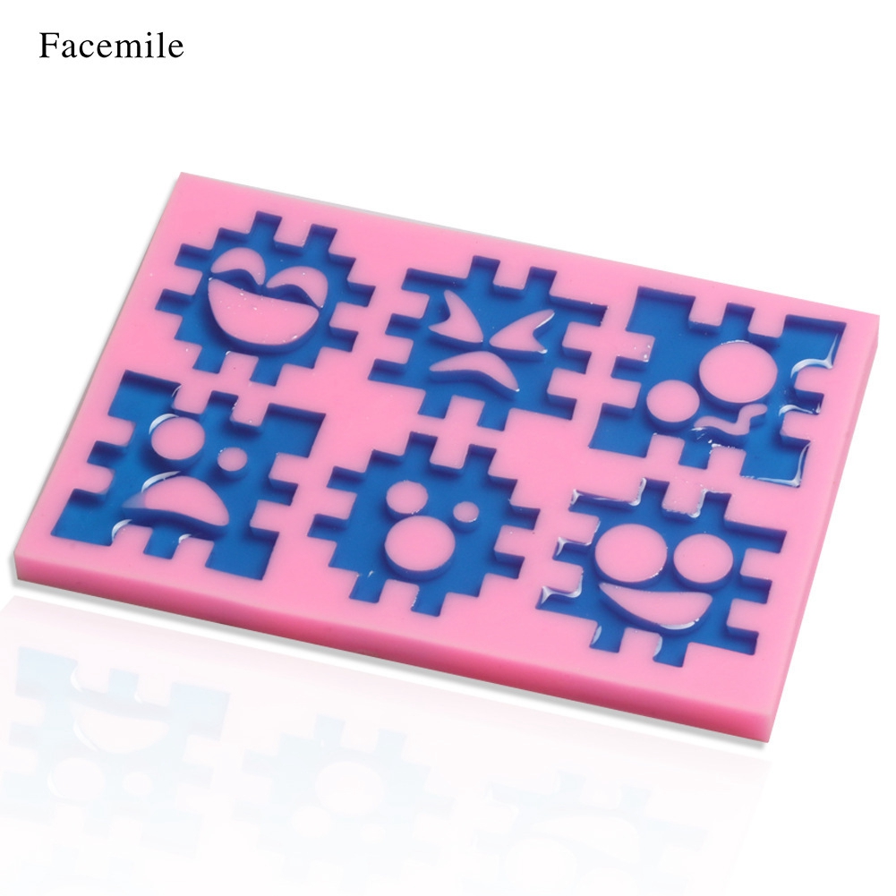 Silikon-backform Mit Smiley Für Fondanttorten – Diy-backwerkzeug