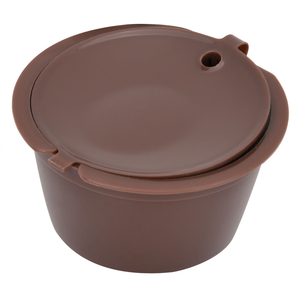 Wiederverwendbares, Nachfüllbares Kaffeekapselfilter-set Mit Löffelbürste (3 Kaffeekapseln)