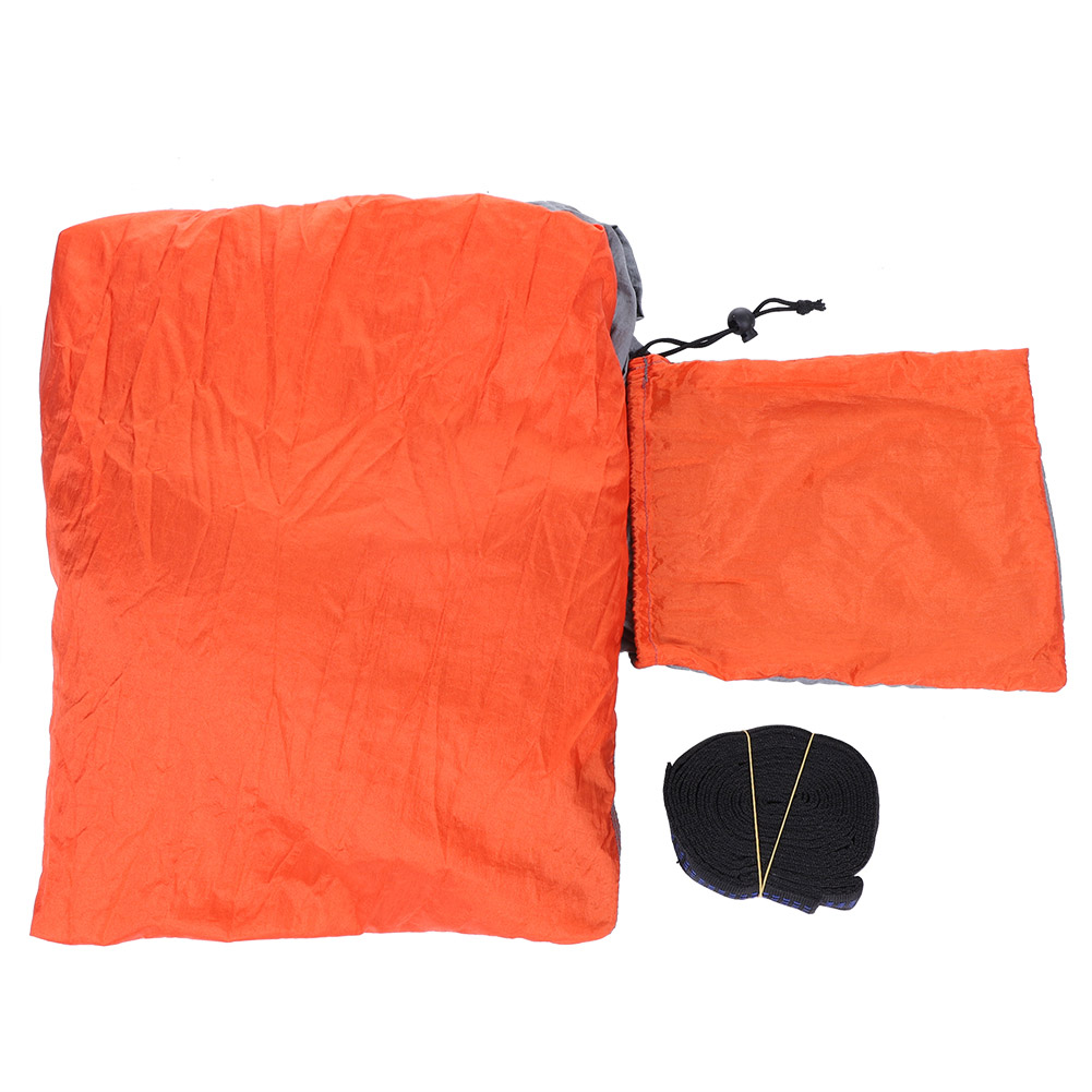Verlängerung, Erweiterungsstück, Outdoor-hängematte, Camping-hängematte, Schlafschaukel (grau + Orange)