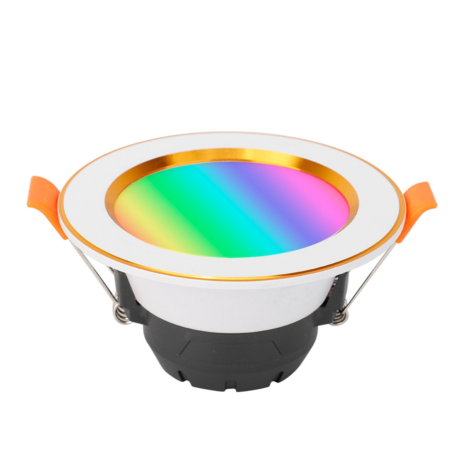 7w Rgb+w Smart Wifi Led-einbauleuchte, Sprachsteuerung Über Amazon Alexa App