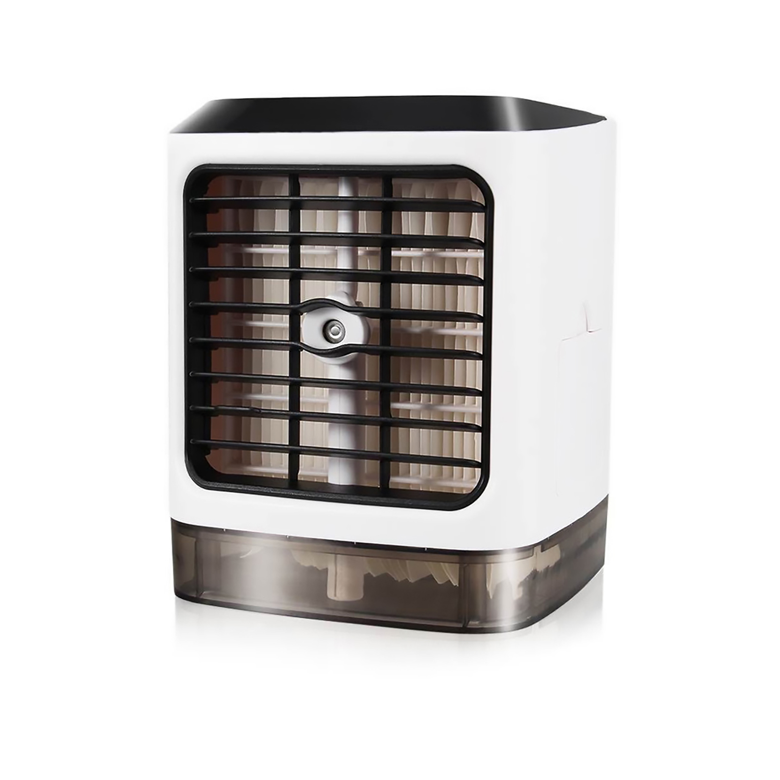 Tragbare Mini-klimaanlage, Tischluftkühler, Luftbefeuchter, Usb-mini-ventilator Mit Led-licht Für Zuhause Oder Büro