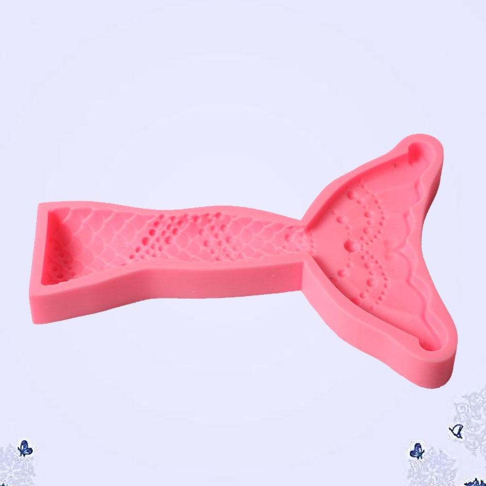 Schokoladenform Der Marine-serie: Muschel, Seestern, Fischschwanz Und Diy-silikonform Für Kuchen 07