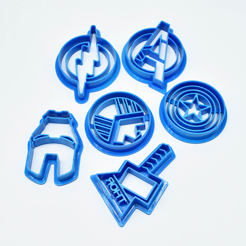 Avengers-schokoladenformen Mit Muschel-, Seestern- Und Fischschwanzmotiven – Diy-silikonform 02