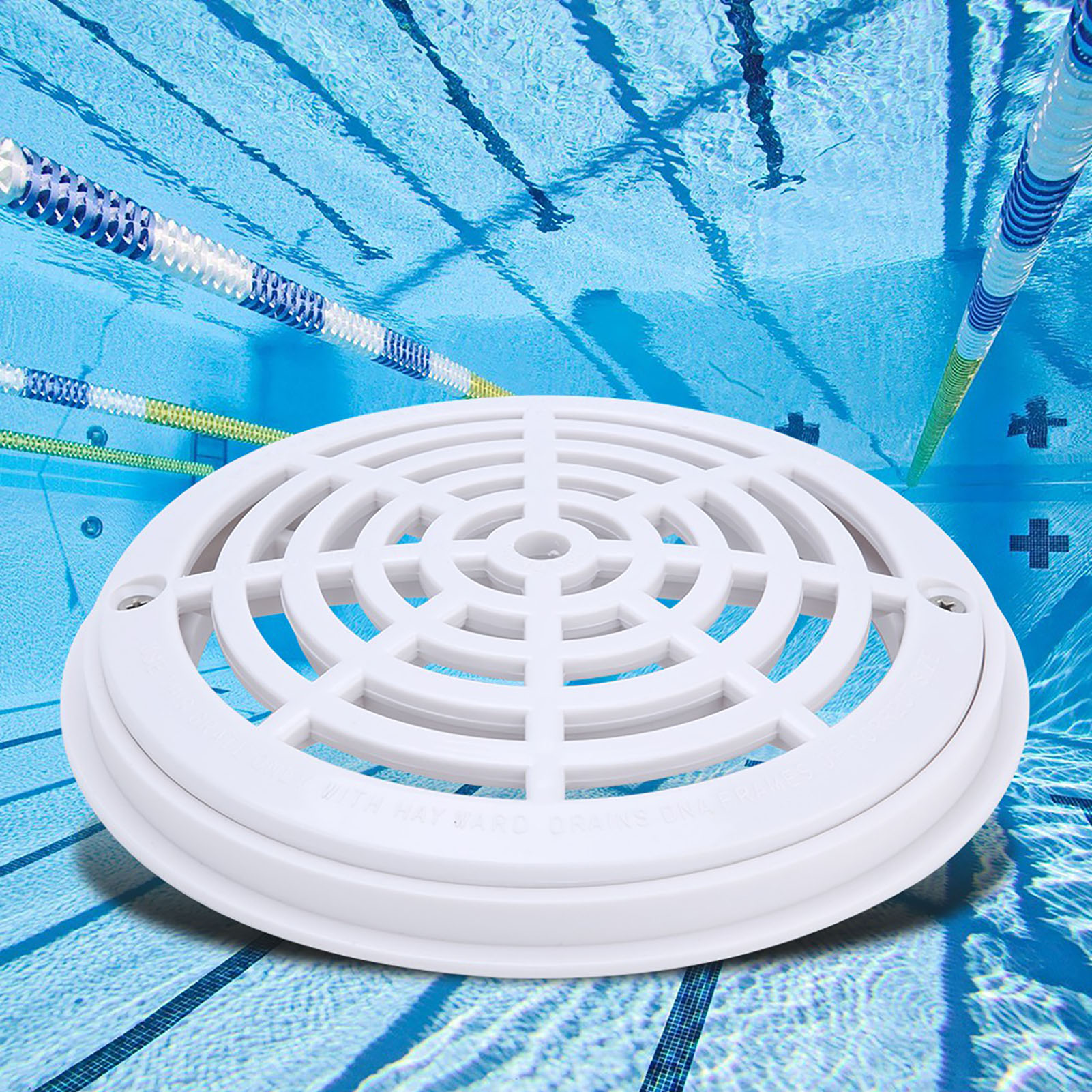 Runde Hauptablaufabdeckung Für Schwimmbad-ersatzrohranschlüsse