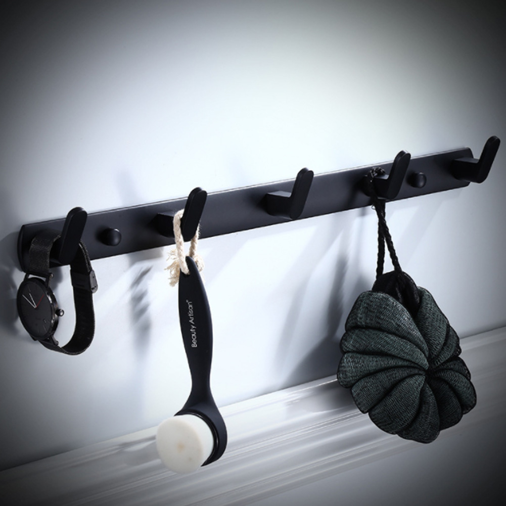 Wandhaken Aus Edelstahl Mit Vier Haken Für Kleidung, Taschen Und Handtücher – Ideal Für Badezimmer, Küche Und Schlafzimmer